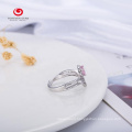 Crystal Heart Shape Woman Engagement Wedding Ring
